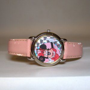 DISNEY DW-033 Minnie Mouse Pink Band Wristwatch